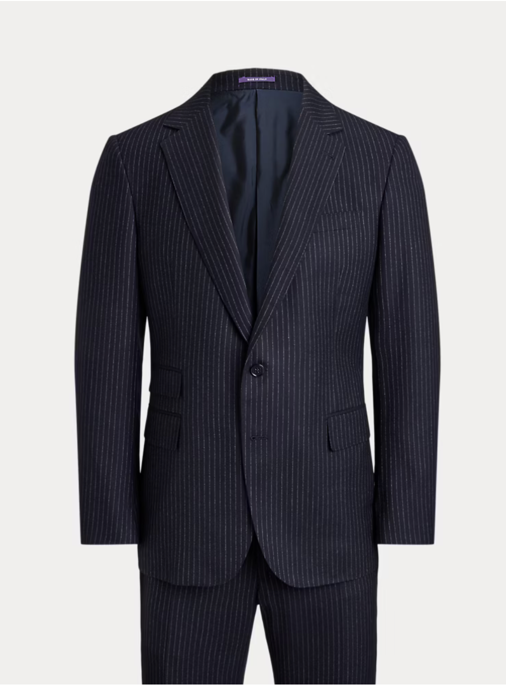 Gregory Hand-Tailored Striped Wool Suit
