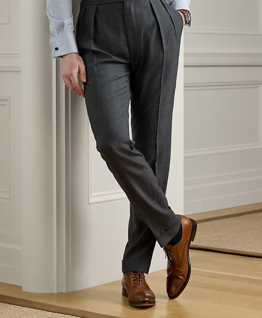 Kent Hand-Tailored Glen Plaid Suit