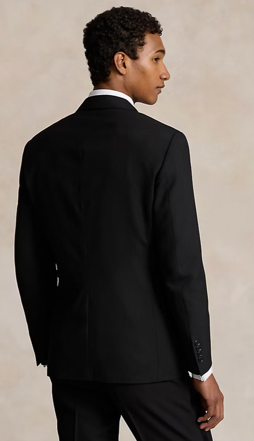 Polo Tailored Wool Barathea Peak Tuxedo