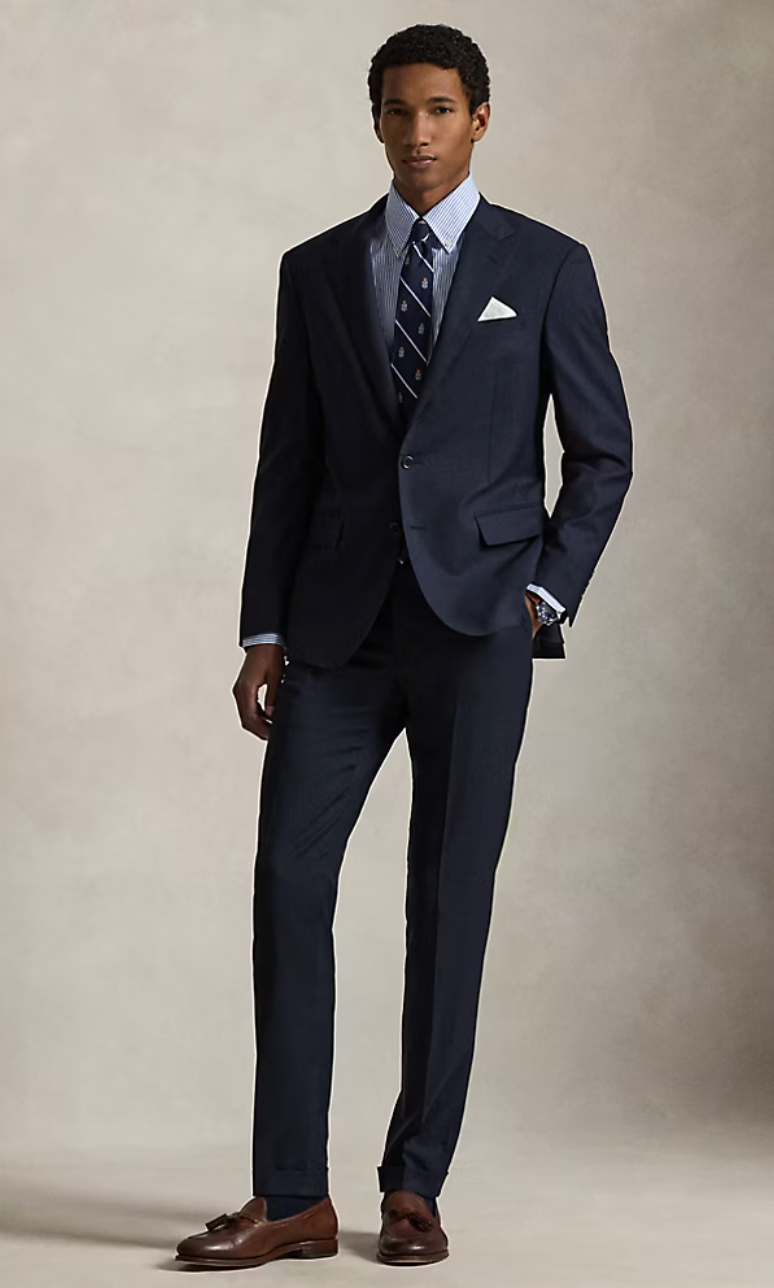 Polo Tailored Fit Wool Serge Suit