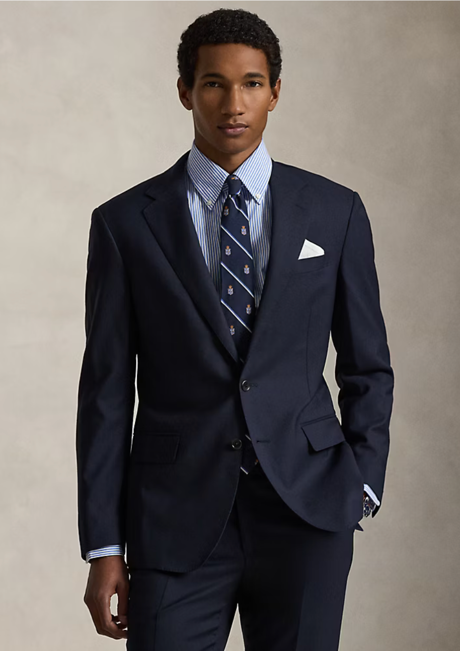 Polo Tailored Fit Wool Serge Suit