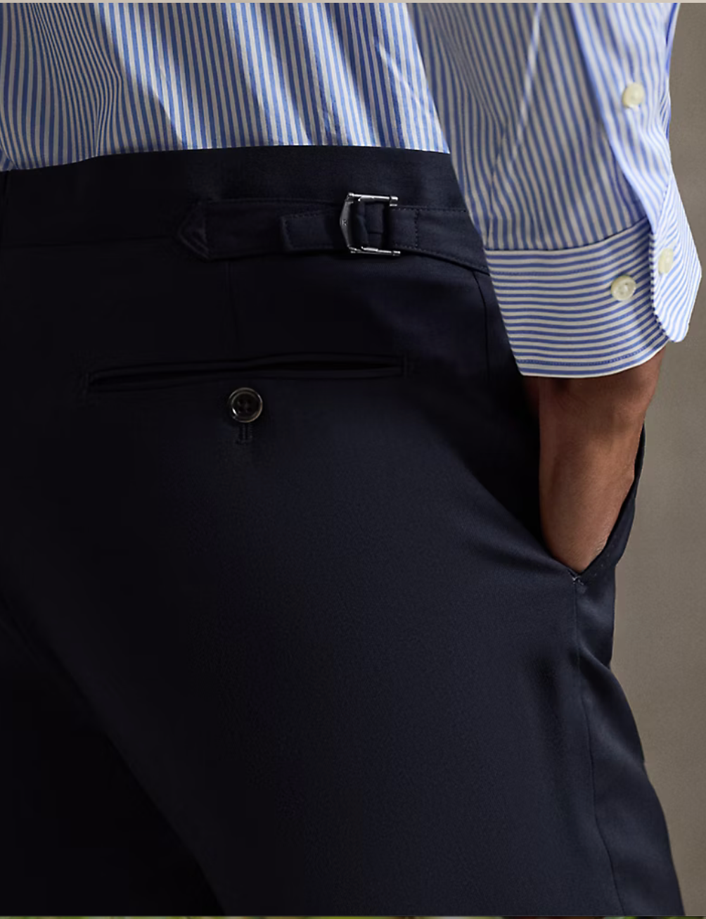 Polo Tailored Fit Wool Serge Suit