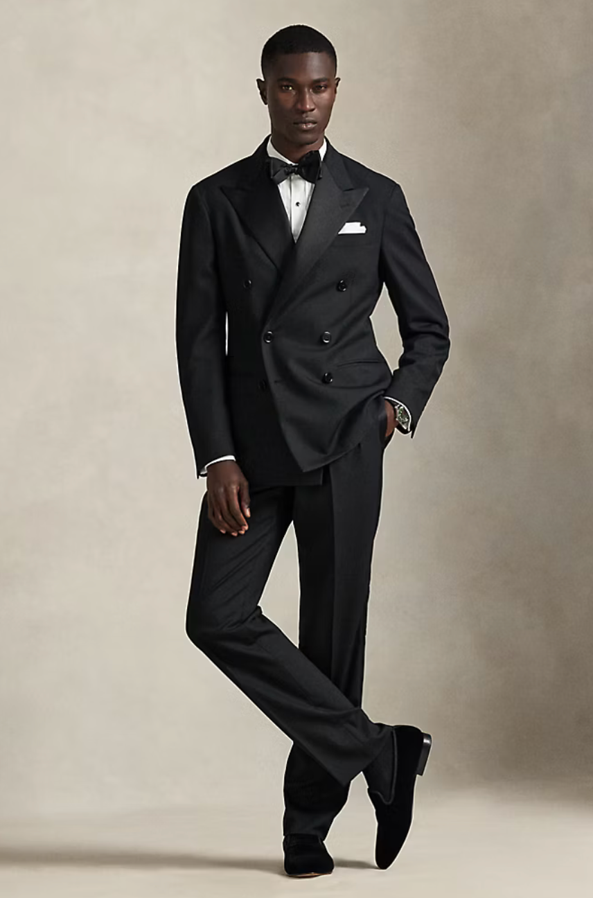 Polo Tailored Fit Wool Barathea Tuxedo
