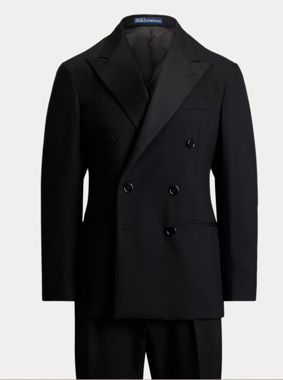 Polo Tailored Fit Wool Barathea Tuxedo