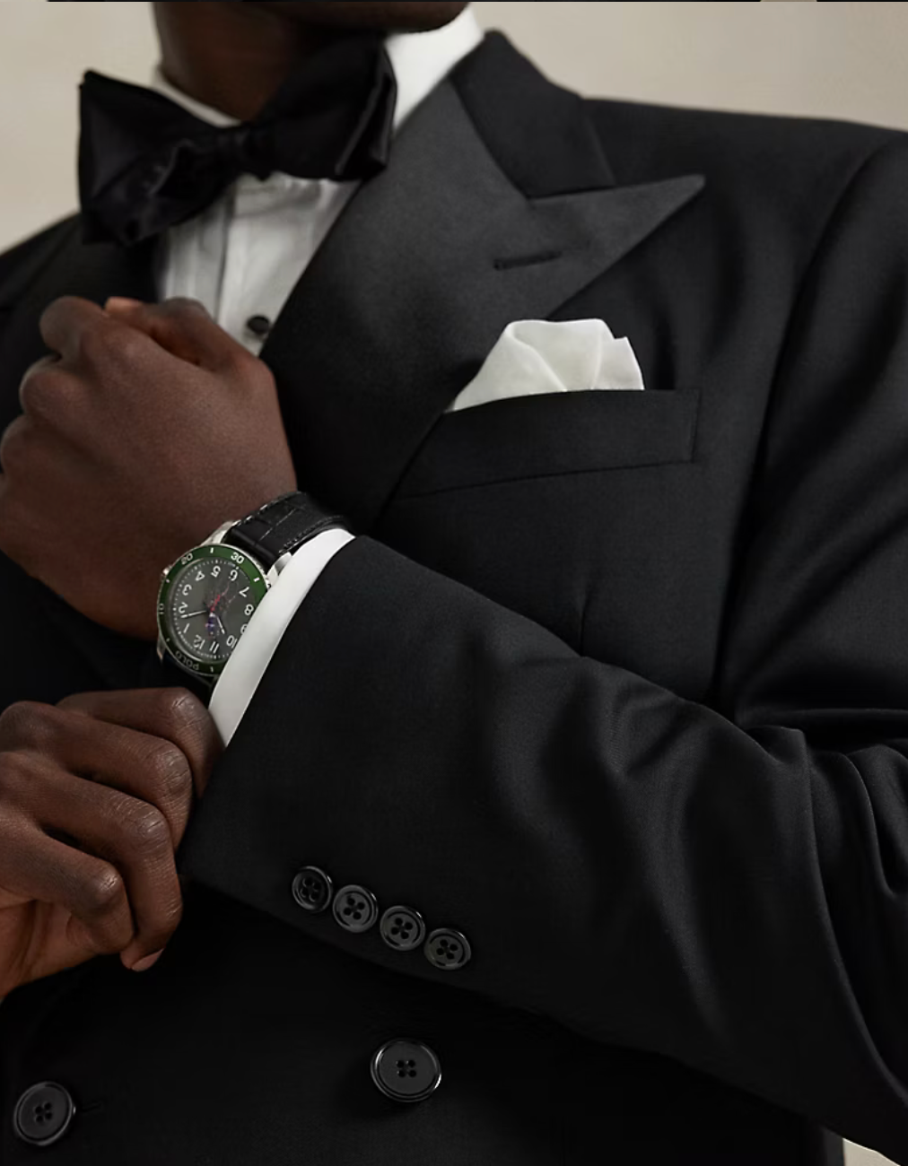 Polo Tailored Fit Wool Barathea Tuxedo