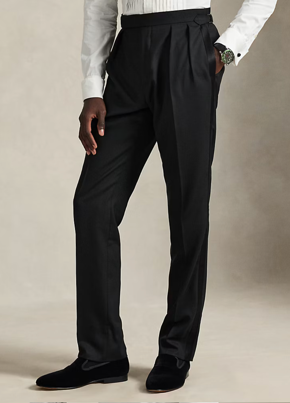 Polo Tailored Fit Wool Barathea Tuxedo