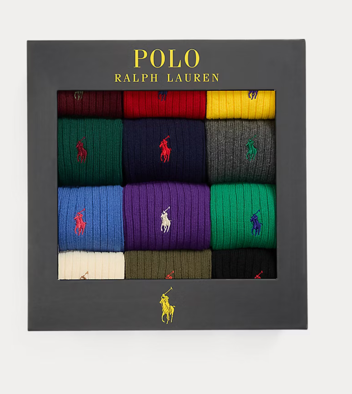 Signature Pony Crew 12-Sock Gift Set