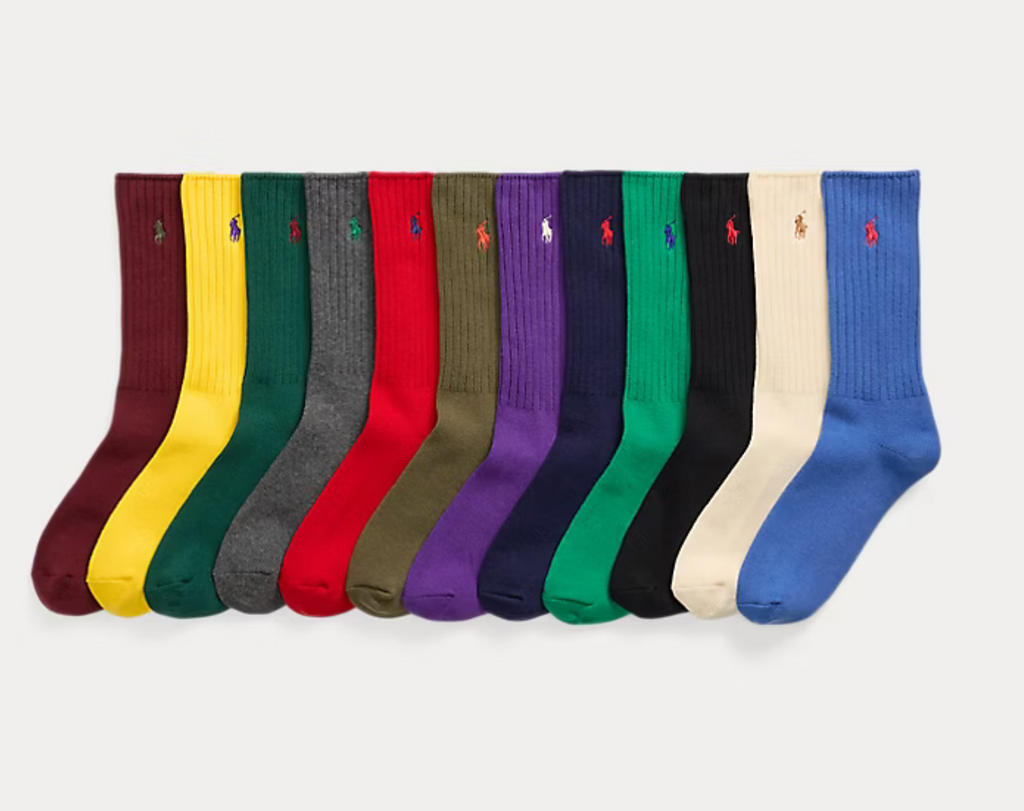 Signature Pony Crew 12-Sock Gift Set