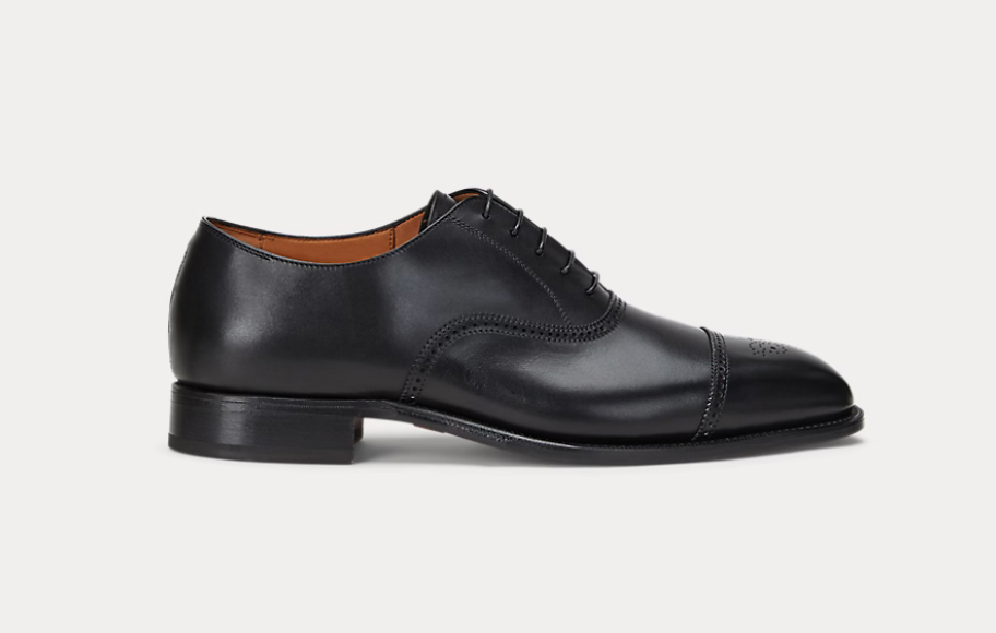 Denver Calfskin Cap-Toe Shoe