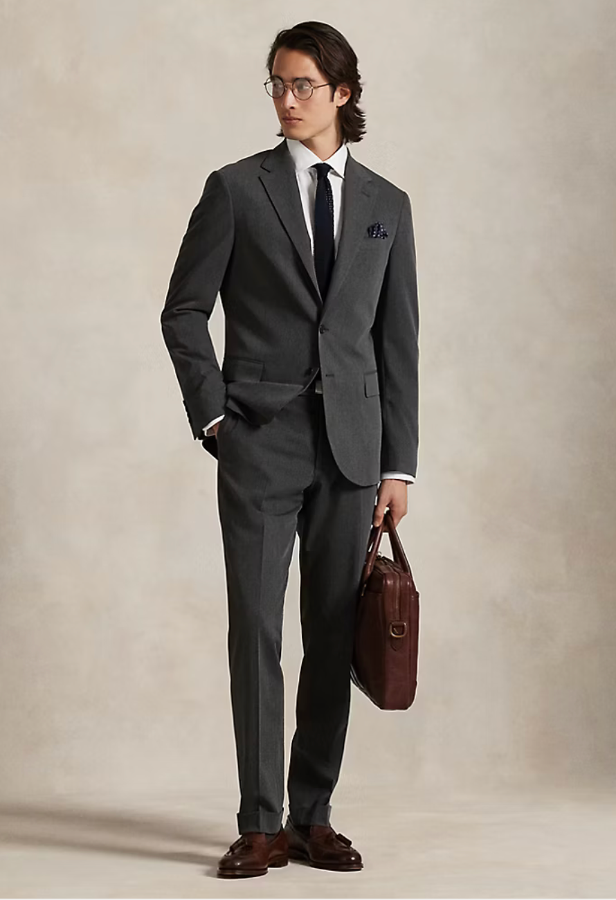 Performance Stretch Twill Suit Trouser