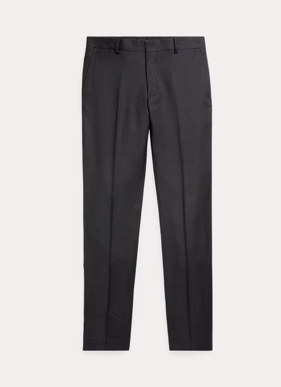 Slim Fit Wool Twill Trouser