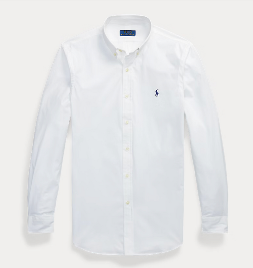 Slim Fit Stretch Poplin Shirt