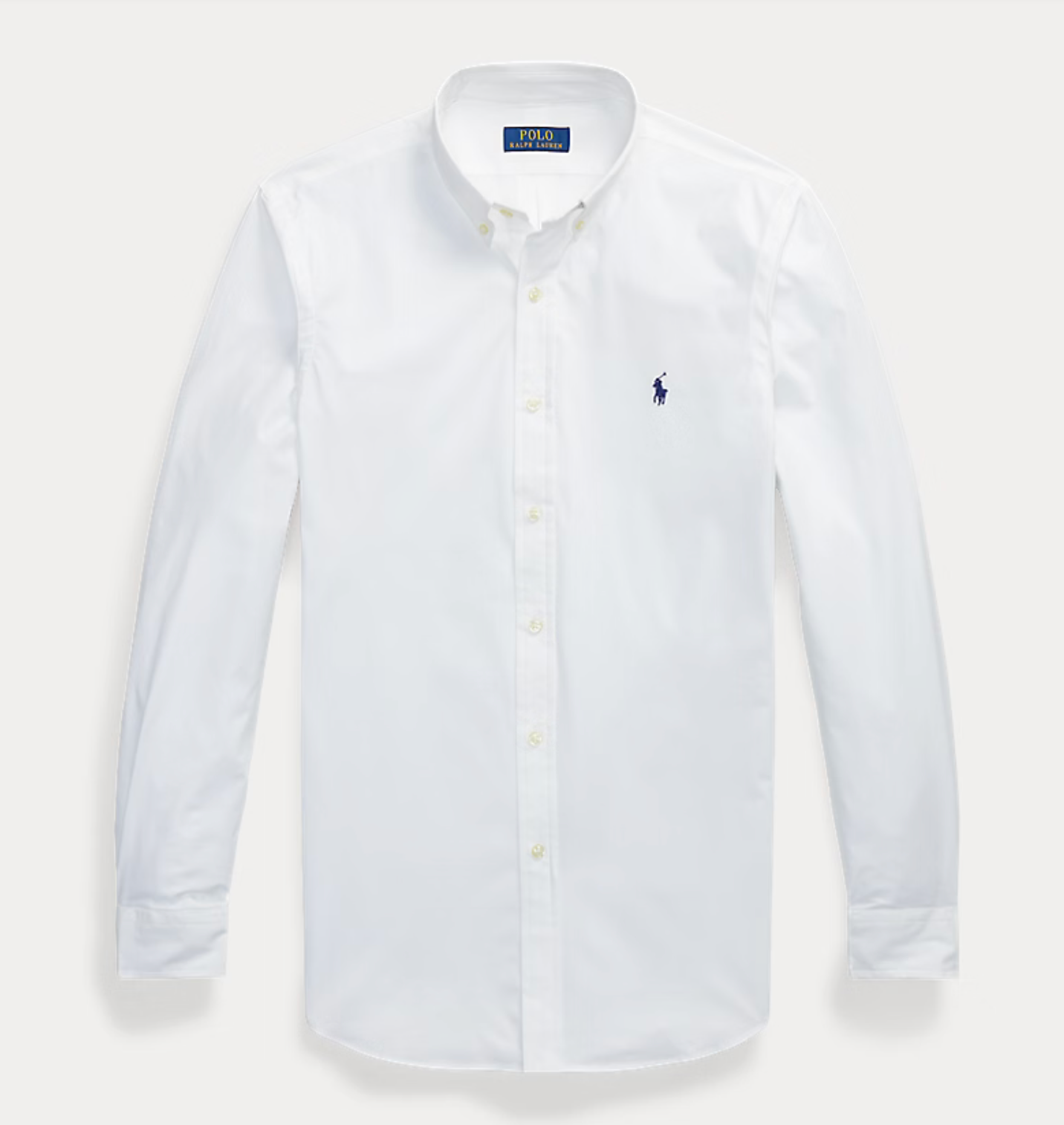 Slim Fit Stretch Poplin Shirt