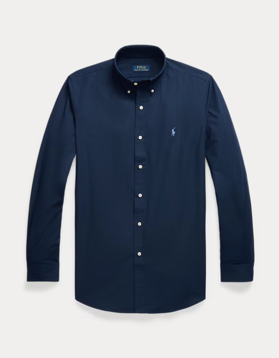Custom Fit Stretch Poplin Shirt