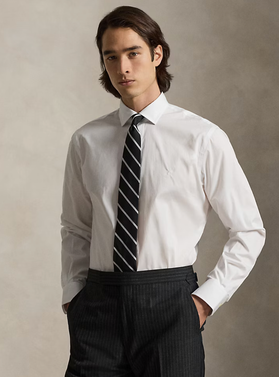 Custom Fit Poplin Shirt