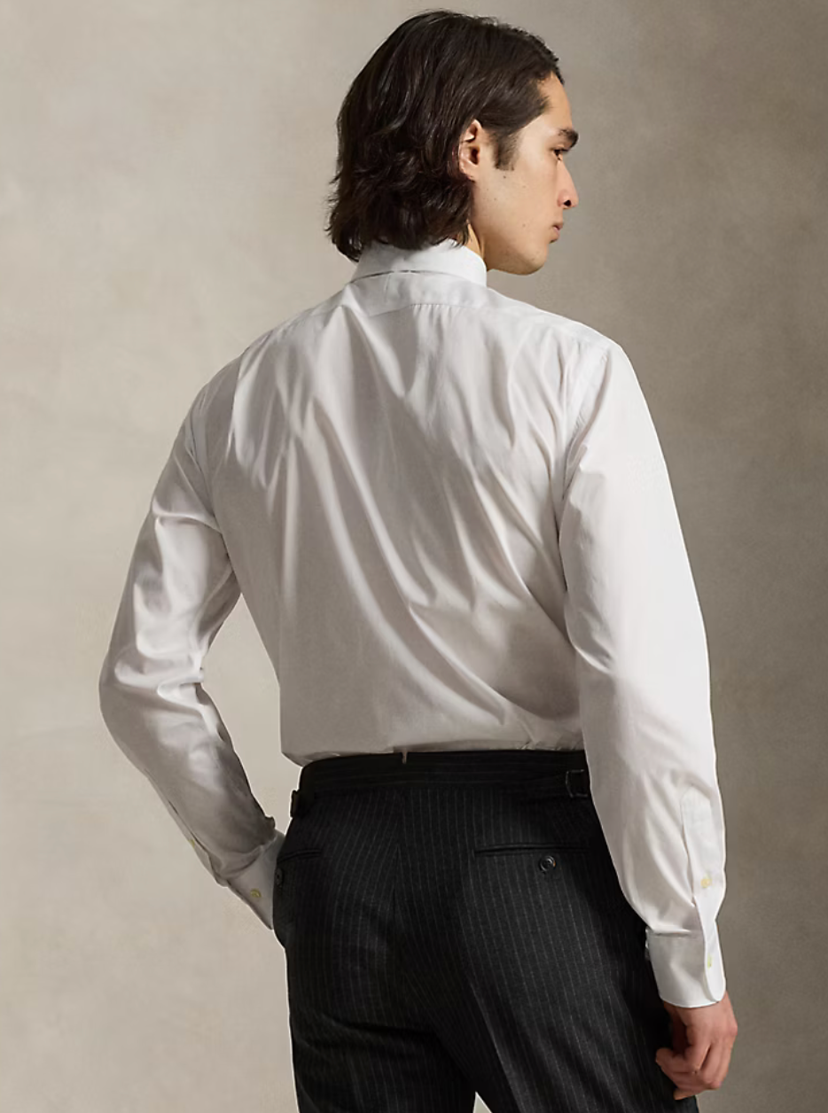 Custom Fit Poplin Shirt