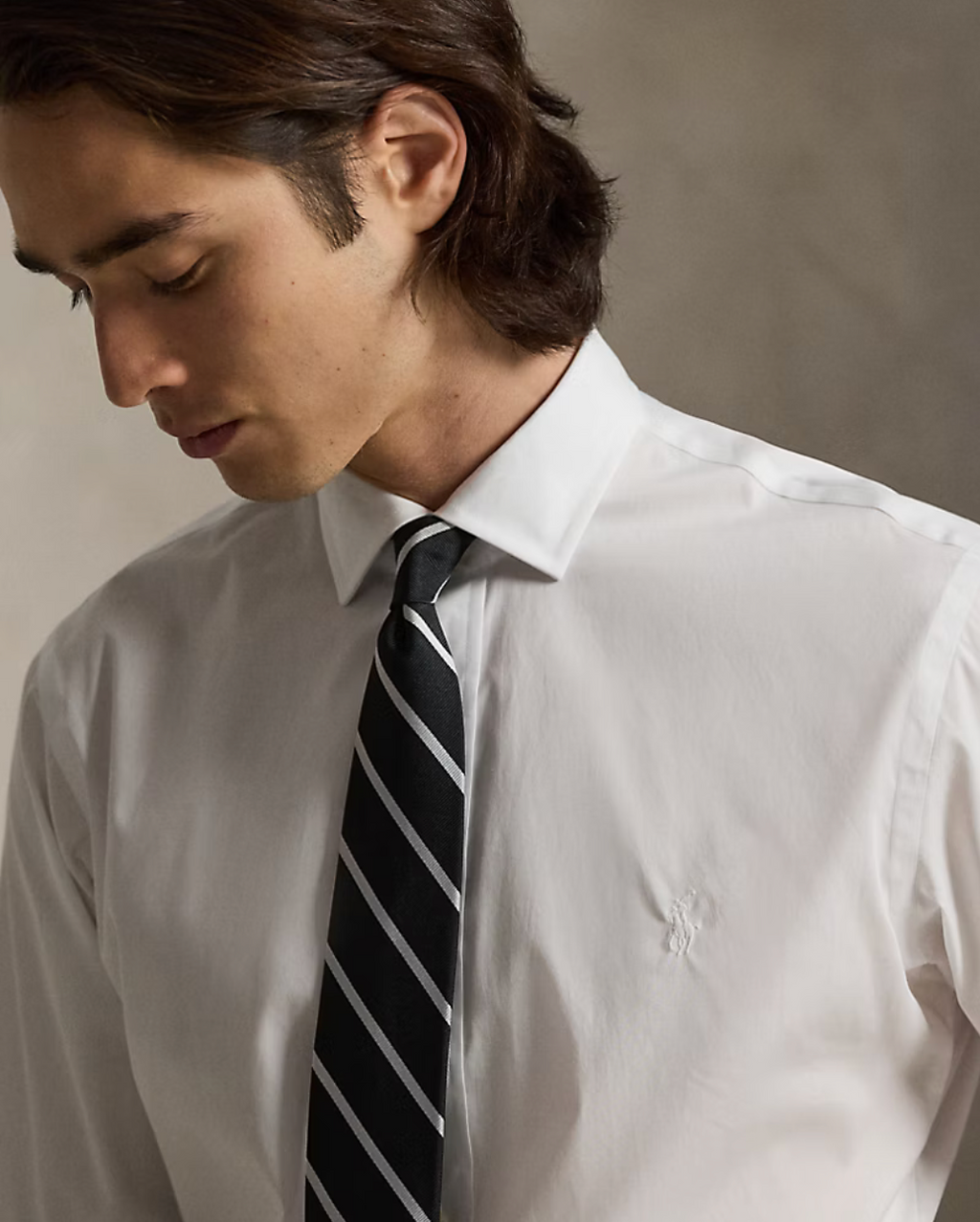 Custom Fit Poplin Shirt