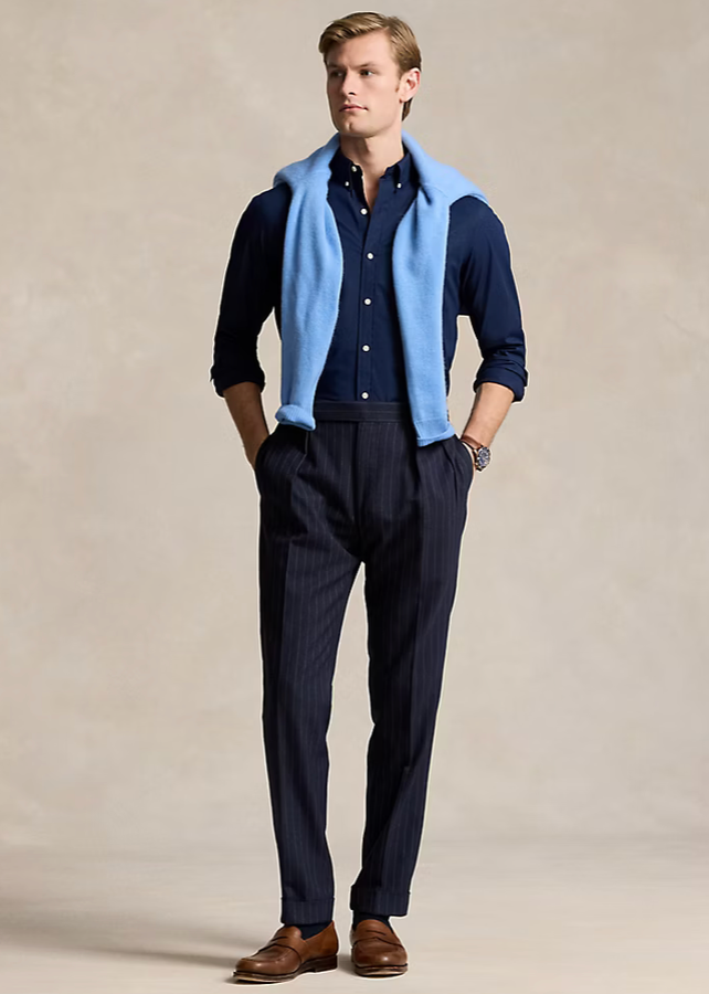 Slim Fit Stretch Poplin Shirt