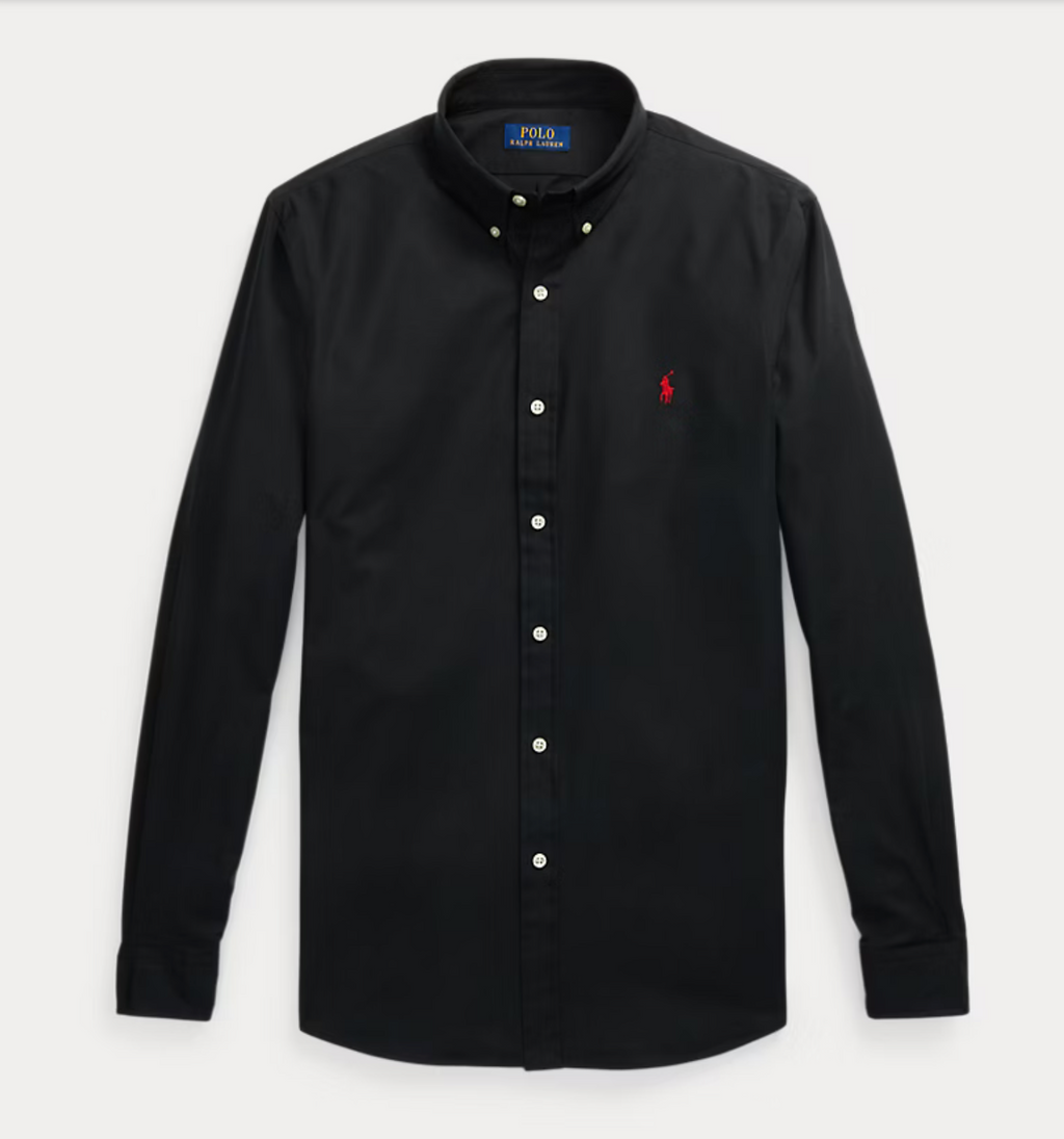 Slim Fit Stretch Poplin Shirt