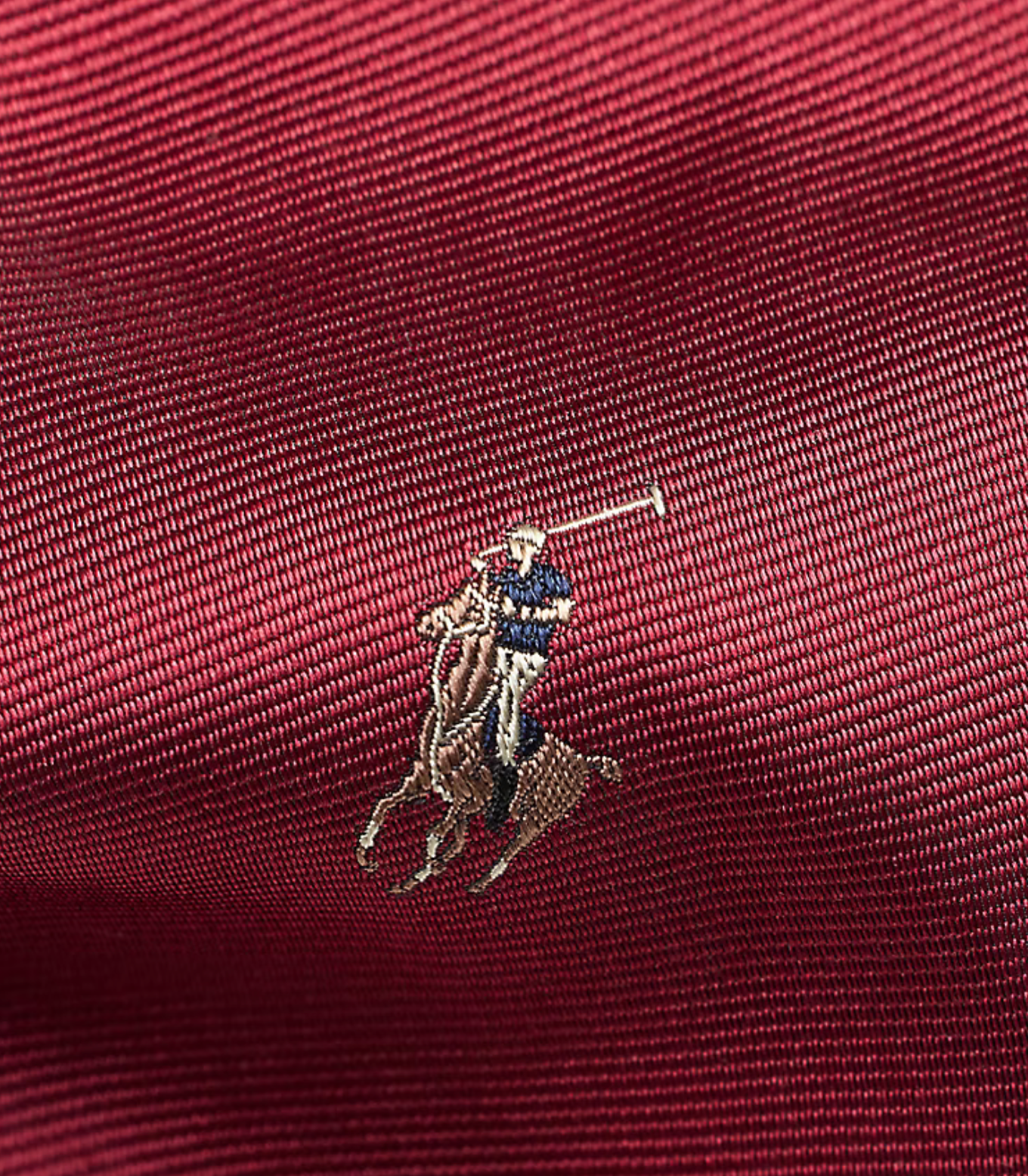 Polo Pony Silk Repp Tie