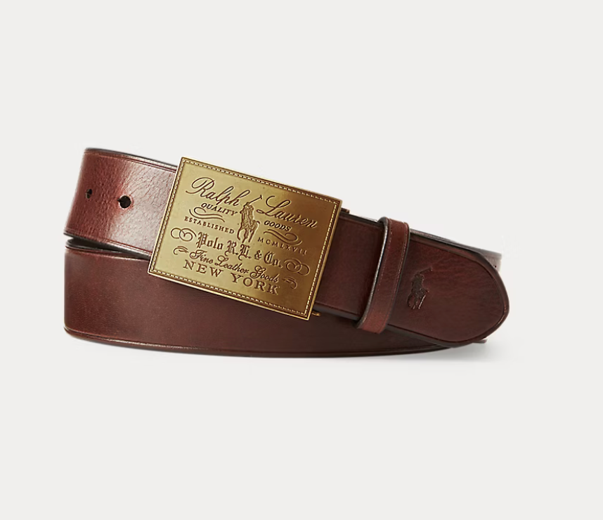 Heritage Plaque-Buckle Belt