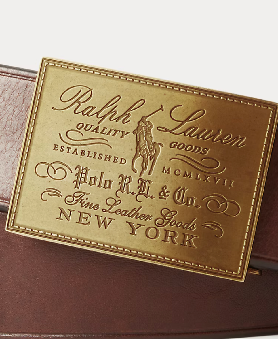 Heritage Plaque-Buckle Belt