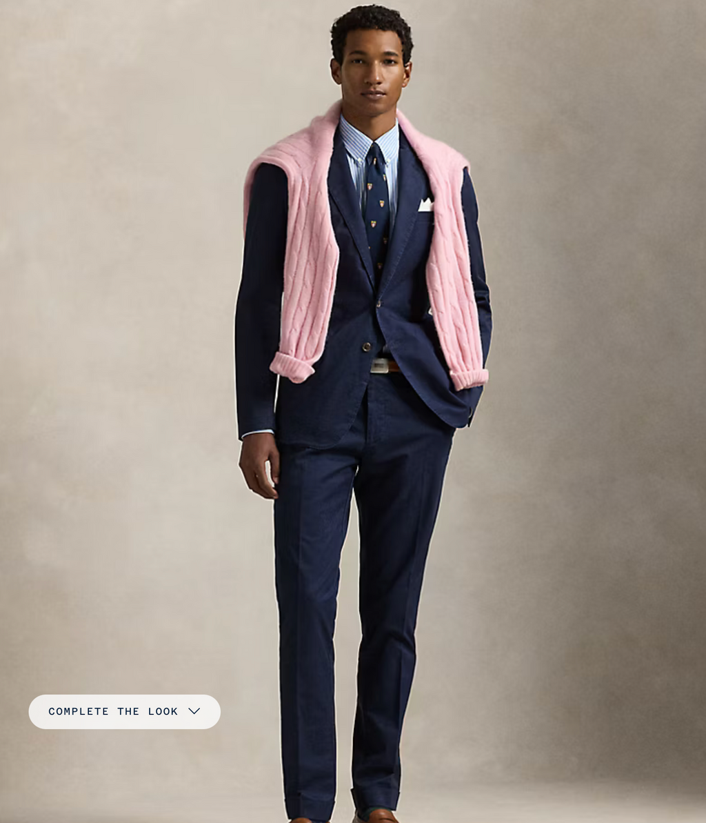 Stretch Chino Suit Trouser